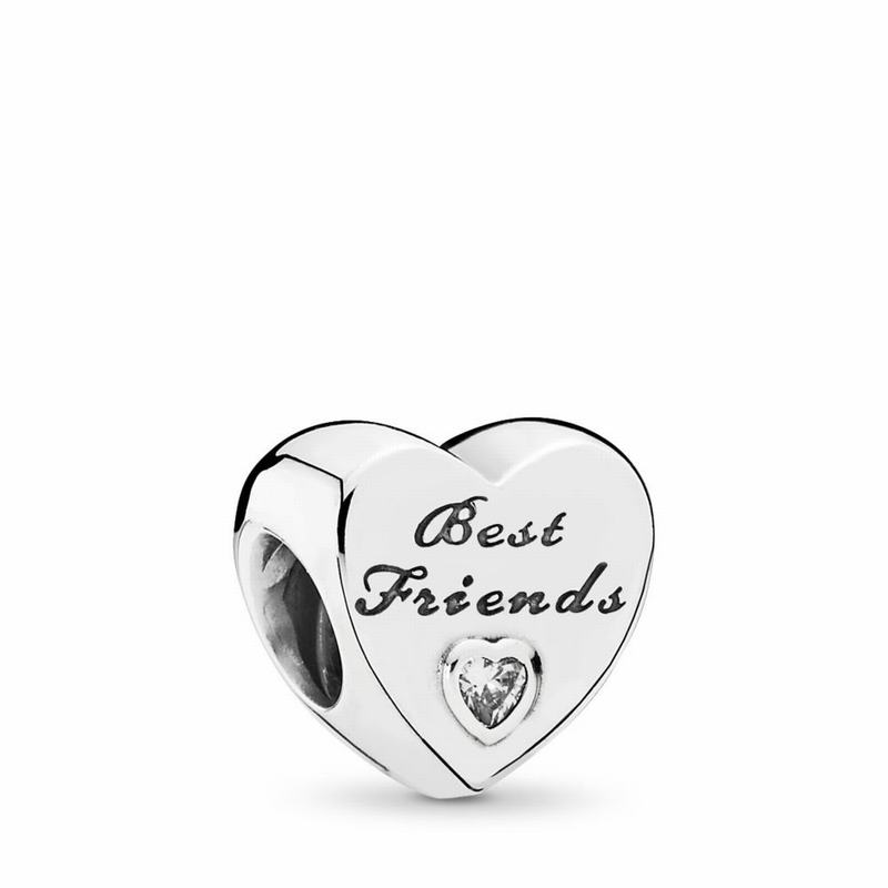 Pandora Friendship Heart Silver Egypt VD8561049